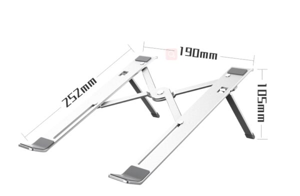 Laptop stand cooling portable adjustable stand - Image 4