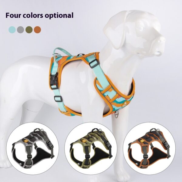 Dog Chest And Back Reflective Commuter Hand Holding Rope - Image 4